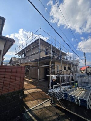 当社施工の足場工事